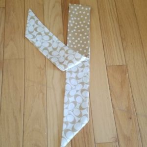 Coach tie/ ribbon